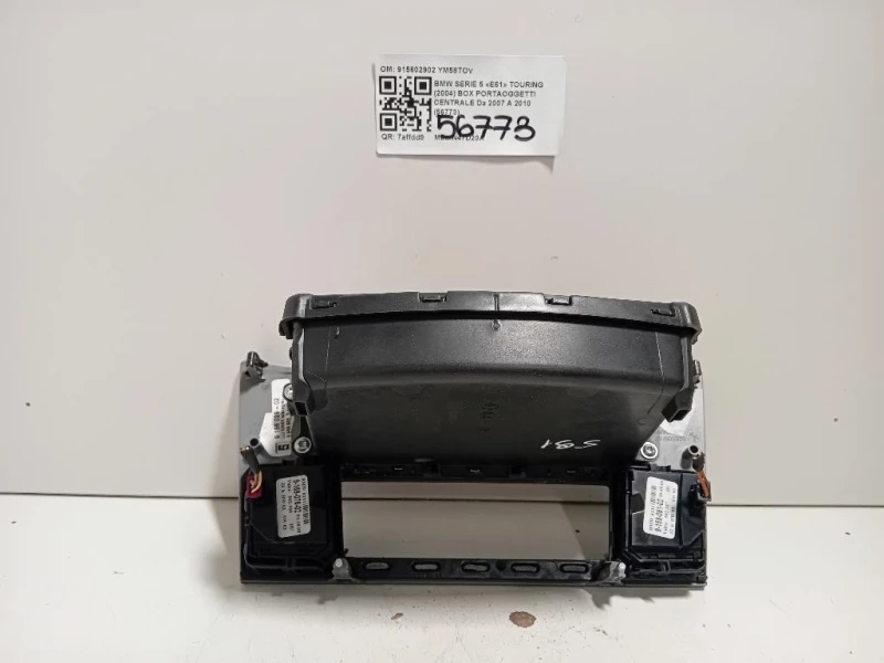 BOX Portaoggetti Centrale 915602902 Bmw Serie 5 E61 Touring 2004