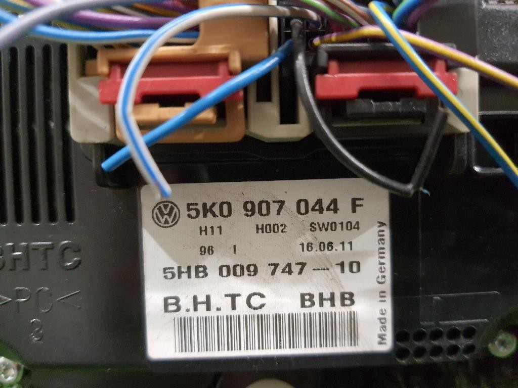 Modulo Comando Riscaldamento Clima 5K0907044F Volkswagen Sharan IV 2010