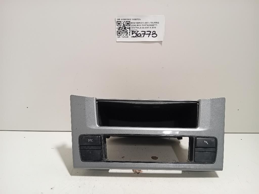 BOX Portaoggetti Centrale 915602902 Bmw Serie 5 E61 Touring 2004