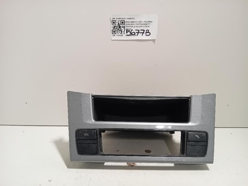 BOX Portaoggetti Centrale 915602902 Bmw Serie 5 E61 Touring 2004