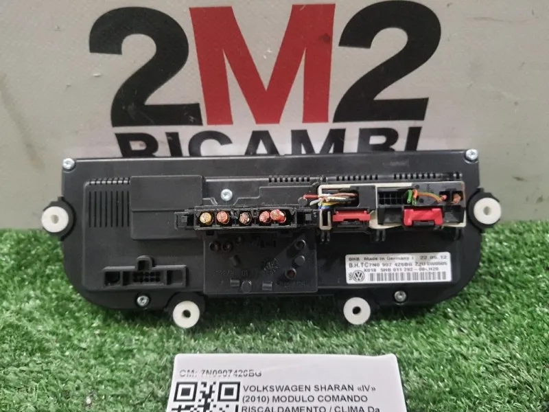 Modulo Comando Riscaldamento Clima 7N0907426BG Volkswagen Sharan IV 2010