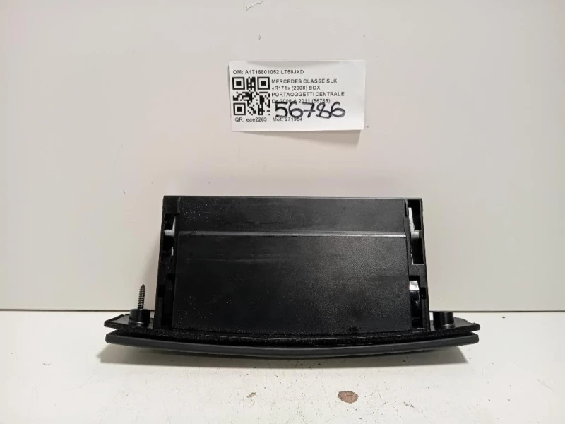 BOX Portaoggetti Centrale A1716801052 Mercedes Classe SLK R171 2008