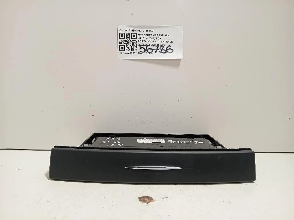 BOX Portaoggetti Centrale A1716801052 Mercedes Classe SLK R171 2008