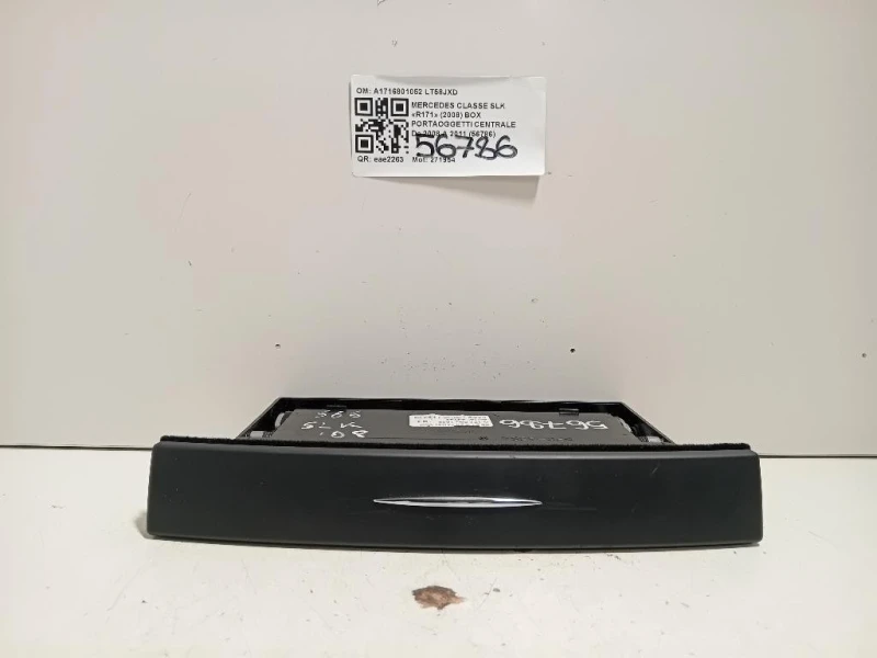 BOX Portaoggetti Centrale A1716801052 Mercedes Classe SLK R171 2008