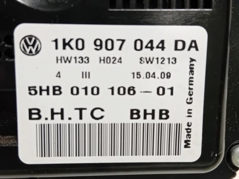Modulo Comando Riscaldamento Clima 1K0907044DA Volkswagen Tiguan I 2011