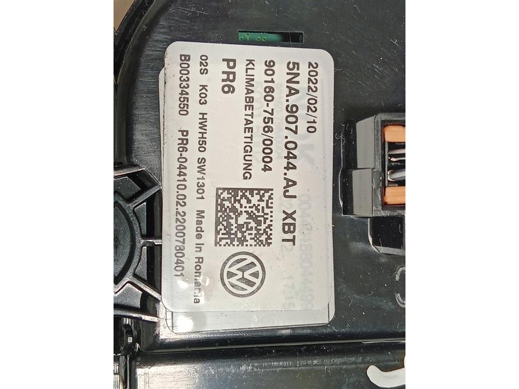 Modulo Comando Riscaldamento Clima 5NA 907 044 AJ Volkswagen Tiguan II 2020