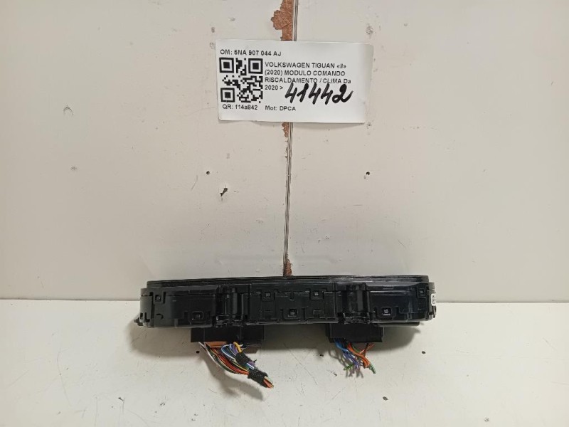 Modulo Comando Riscaldamento Clima 5NA 907 044 AJ Volkswagen Tiguan II 2020