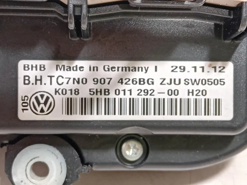 Modulo Comando Riscaldamento Clima 5HB011292-00 Volkswagen Touran III 2010