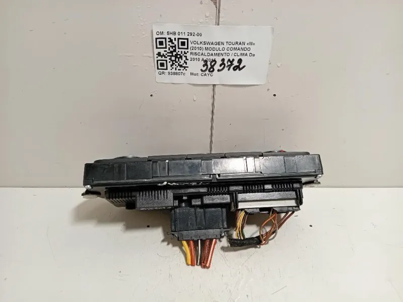Modulo Comando Riscaldamento Clima 5HB011292-00 Volkswagen Touran III 2010