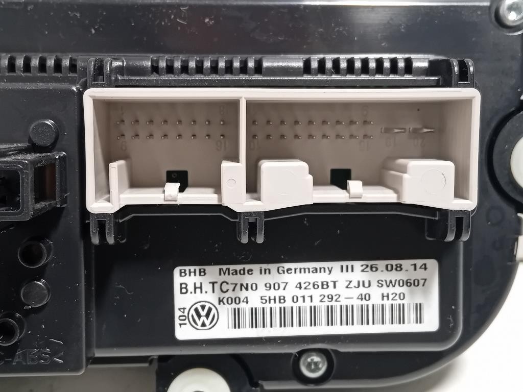 Modulo Comando Riscaldamento Clima 5HB01129240 Volkswagen Touran III 2010