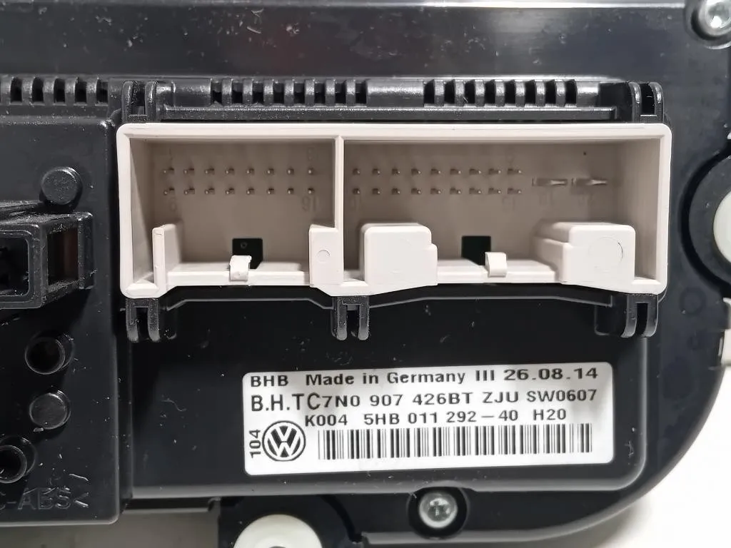 Modulo Comando Riscaldamento Clima 5HB01129240 Volkswagen Touran III 2010