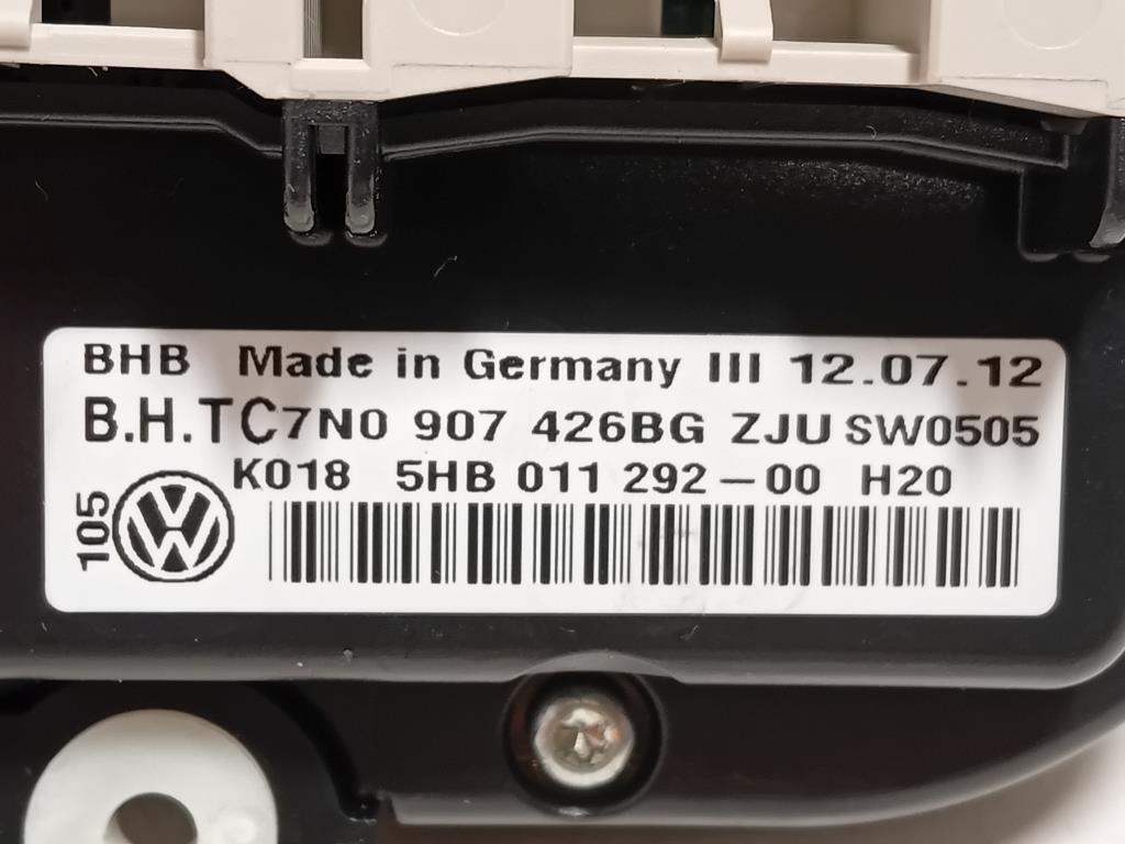 Modulo Comando Riscaldamento Clima 5HB01129200 Volkswagen Touran III 2010