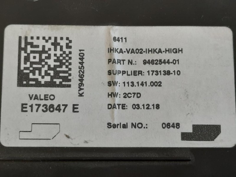 Modulo Comando Riscaldamento Clima POST 173138-10 RISCALDATORE ARIA BMW Bmw Serie 3 F30 Berlina 2012