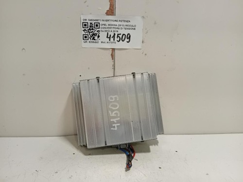 Modulo Convertitore DI Tensione 545249971 INVERTITORE POTENZA Opel Mokka 2013