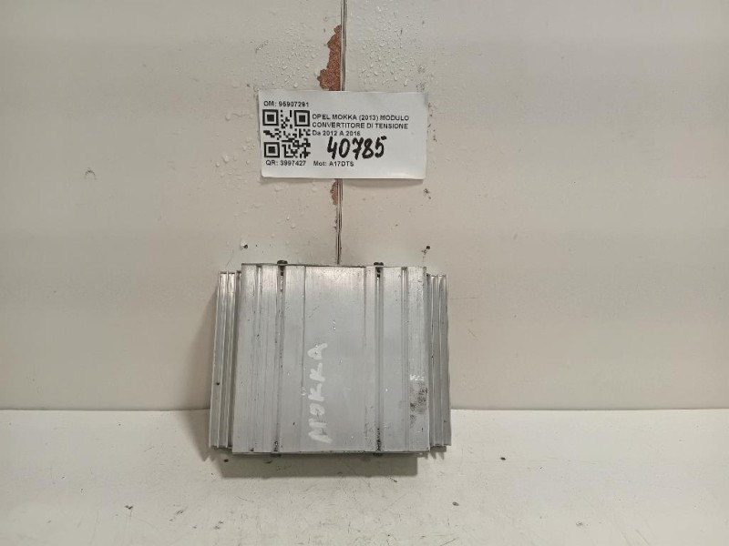Modulo Convertitore DI Tensione 95907291 Opel Mokka 2013