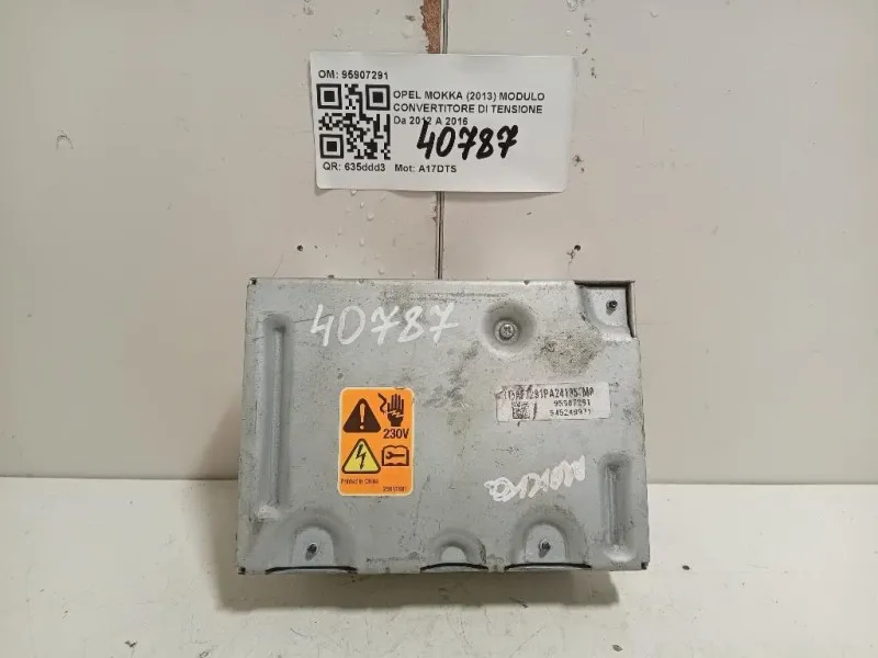 Modulo Convertitore DI Tensione 95907291 Opel Mokka 2013