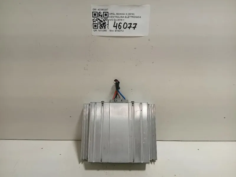 Modulo Convertitore DI Tensione 42393207 Opel Mokka X 2016