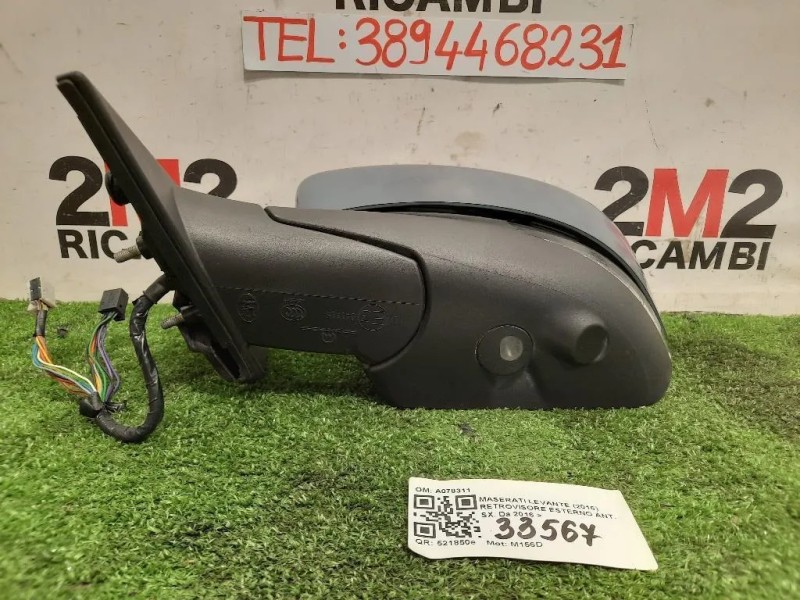 Retrovisore Esterno ANT SX 18 FILI SPECCHIETTO LEVANTE MASERATI A078311 Maserati Levante 2016