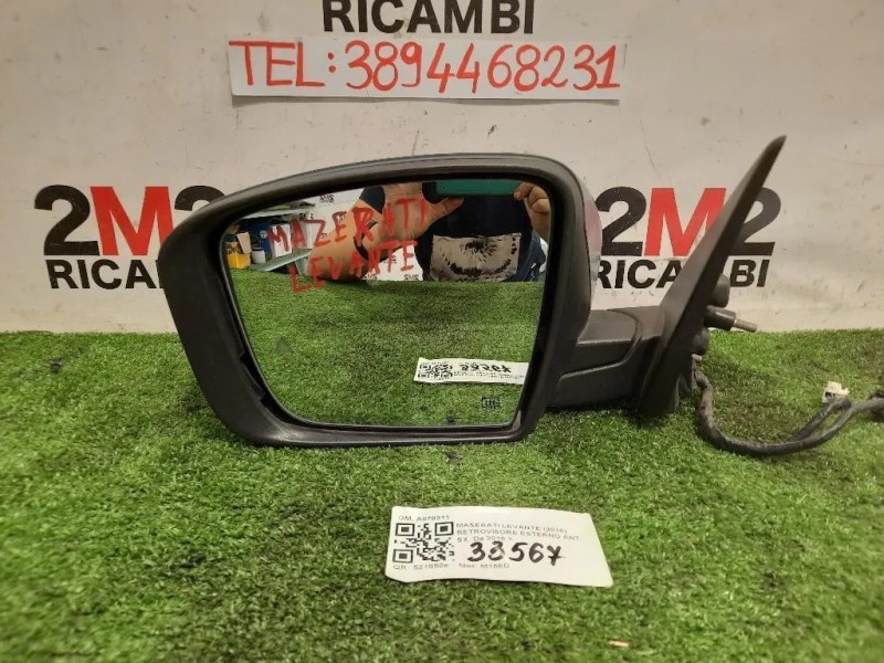 Retrovisore Esterno ANT SX 18 FILI SPECCHIETTO LEVANTE MASERATI A078311 Maserati Levante 2016