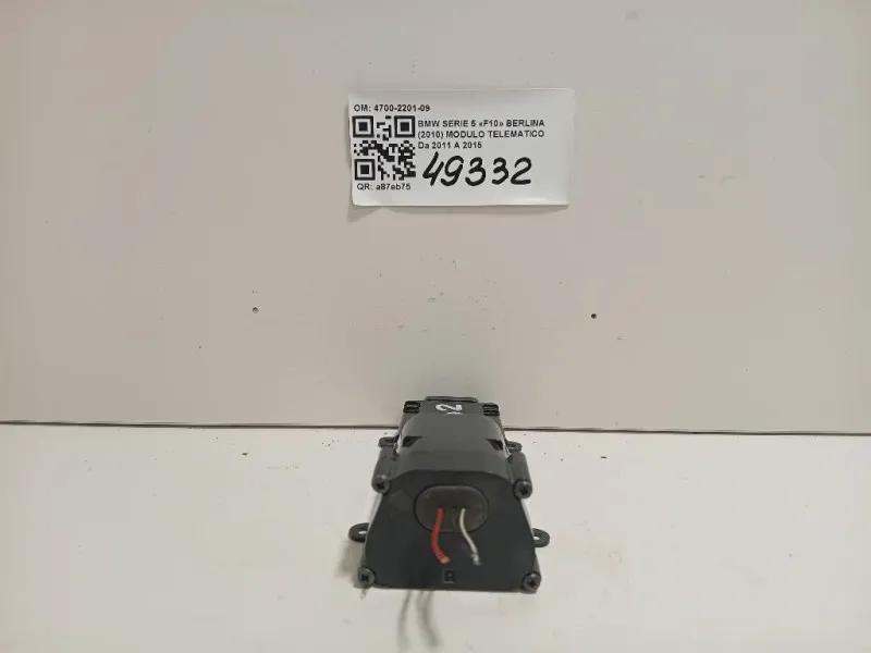 Modulo Telematico 4700-2201-09 Bmw Serie 5 F10 Berlina 2010