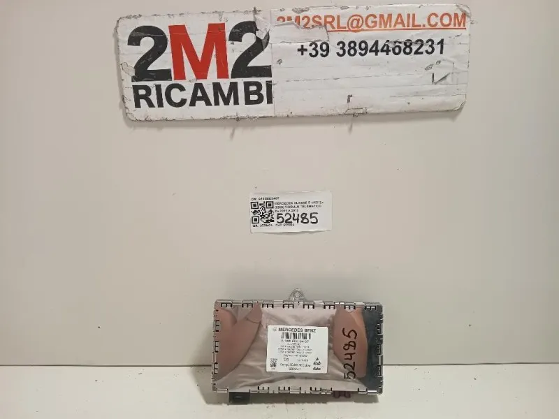 Modulo Telematico A1669003407 Mercedes Classe E W212 2009