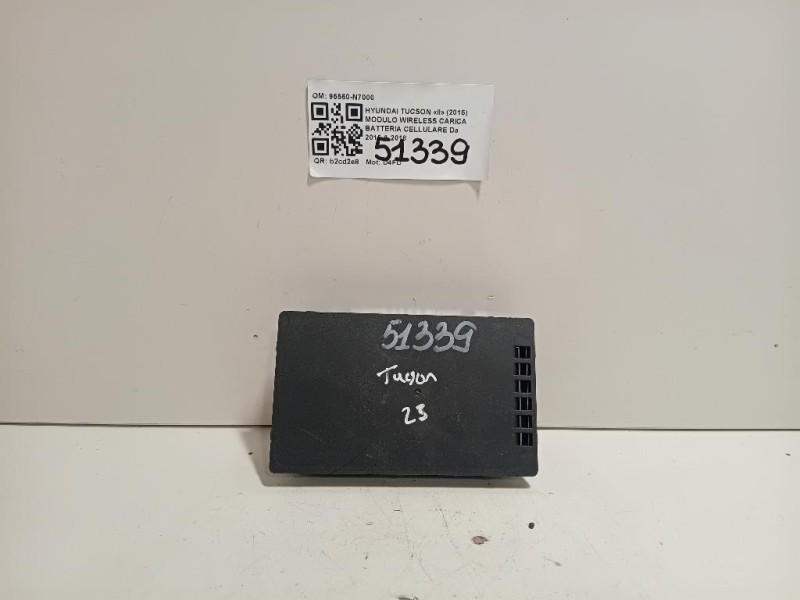 Modulo Wireless Carica Batteria Cellulare 95560-N7000 Hyundai Tucson II 2015