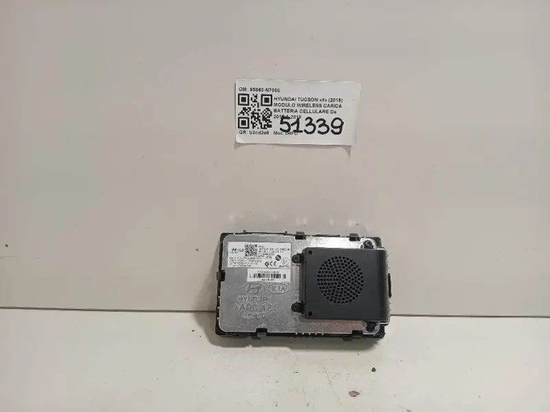 Modulo Wireless Carica Batteria Cellulare 95560-N7000 Hyundai Tucson II 2015