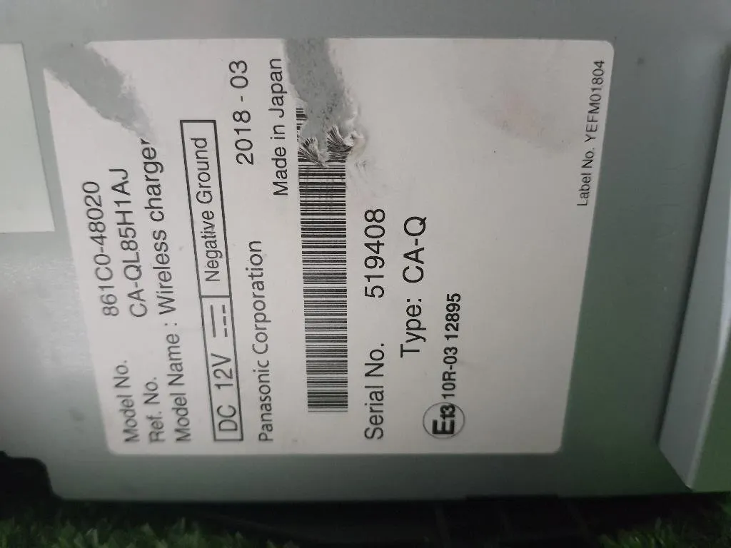 Modulo Wireless Carica Batteria Cellulare 861C048020 Lexus Serie RX IV 2016