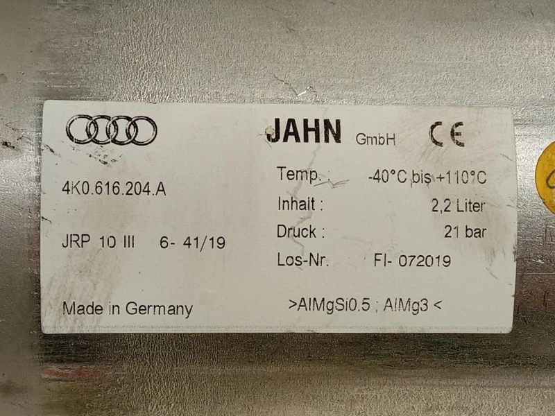 Molla Ammortizzatore Pneumatica ANT DX 4K0 616 204 A Audi A6 4a5c8 Avant 2018