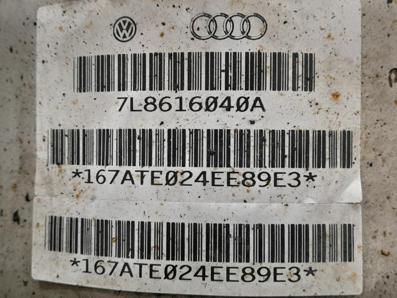 Molla Ammortizzatore Pneumatica ANT DX 7L8616040A Audi Q7 4LB 2009