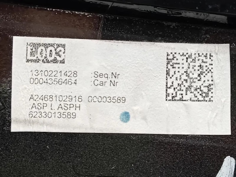 Retrovisore Esterno ANT SX A2468102916 B7 FILI Mercedes Classe B W246 2012