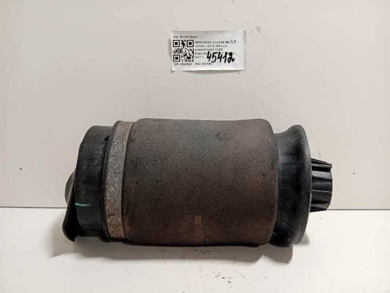 Molla Ammortizzatore Pneumatica POST DX R310716401 Mercedes Classe GLE W166 2015