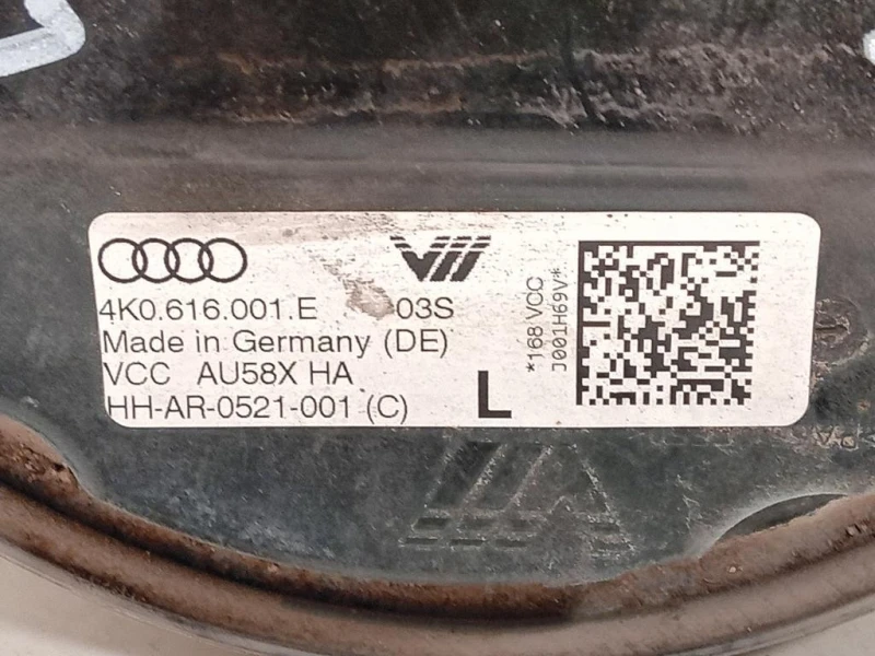 Molla Ammortizzatore Pneumatica POST SX 4K0 616 001 E Audi A6 4a5c8 Avant 2018