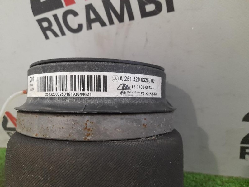 Molla Ammortizzatore Pneumatica POST SX A2513200325 Mercedes Classe R W251 2006