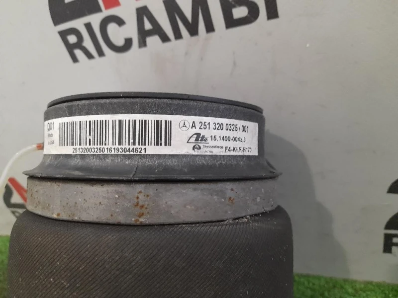 Molla Ammortizzatore Pneumatica POST SX A2513200325 Mercedes Classe R W251 2006