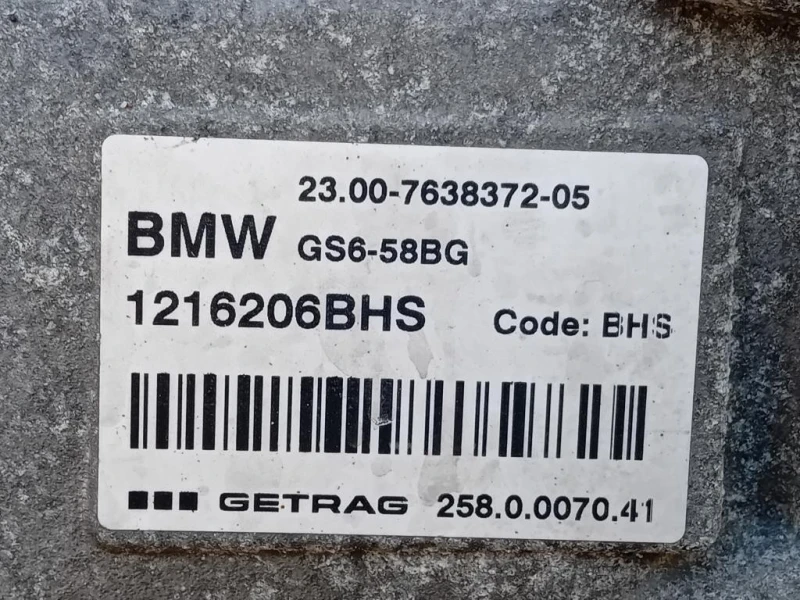Cambio 6 MARCE MANUALE Mini MINI ONE F55 2014