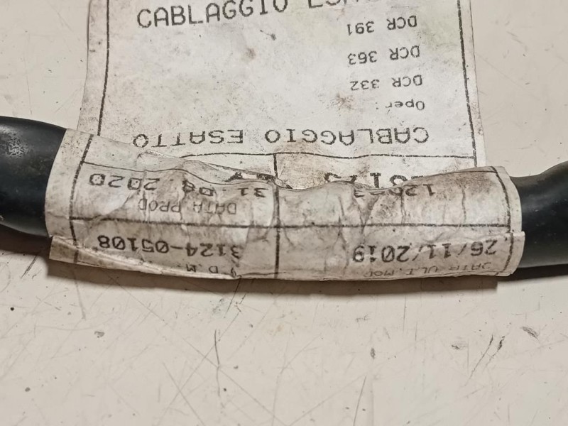 CAVO Trasformatorebatteria 52110354 Fiat 500 II 2015