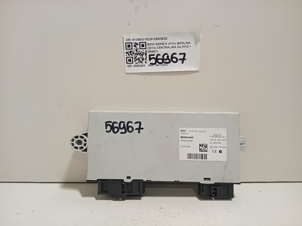Centralina 613593015229 Bmw Serie 5 F10 Berlina 2012