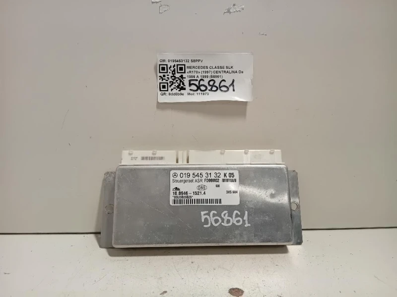 Centralina 0195453132 Mercedes Classe SLK R170 1997