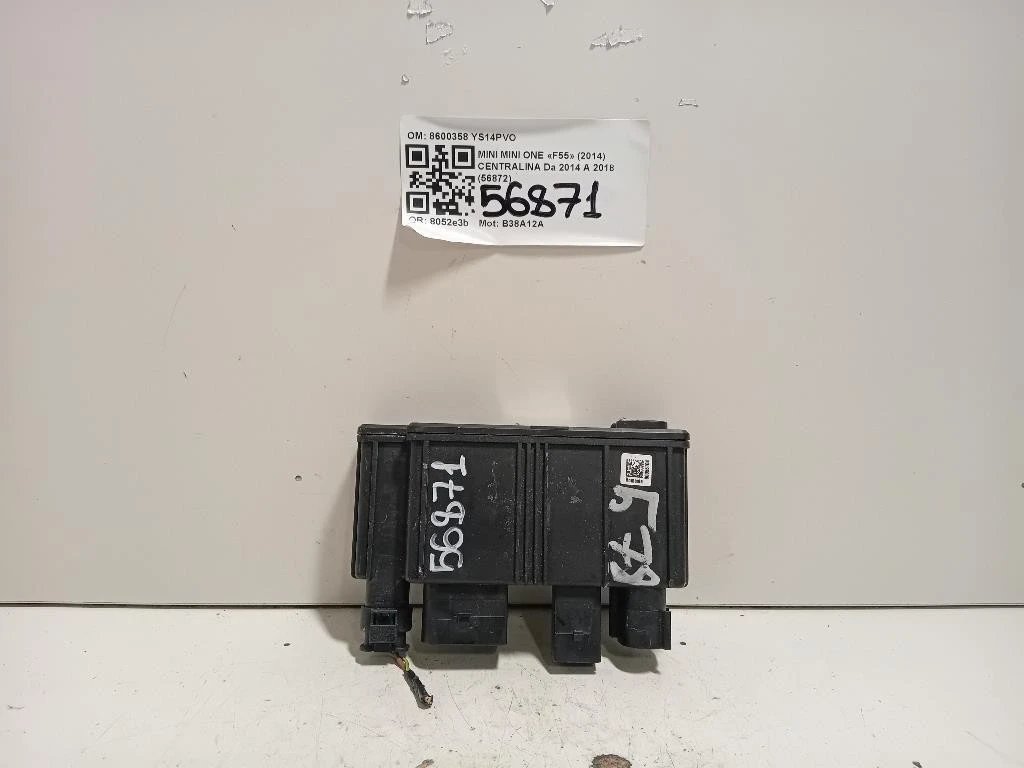 Centralina 8600358 Mini MINI ONE F55 2014