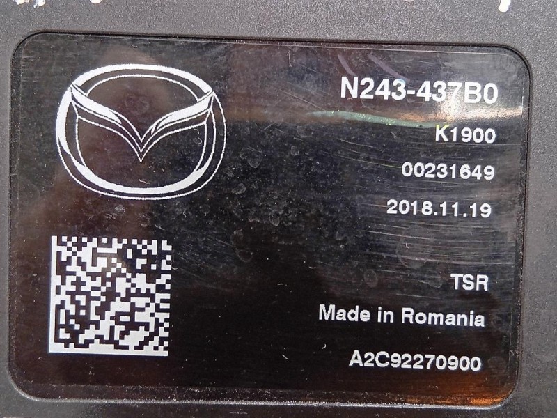 Centralina ABS ANT N243-437B0 Mazda MX5 IV 2015