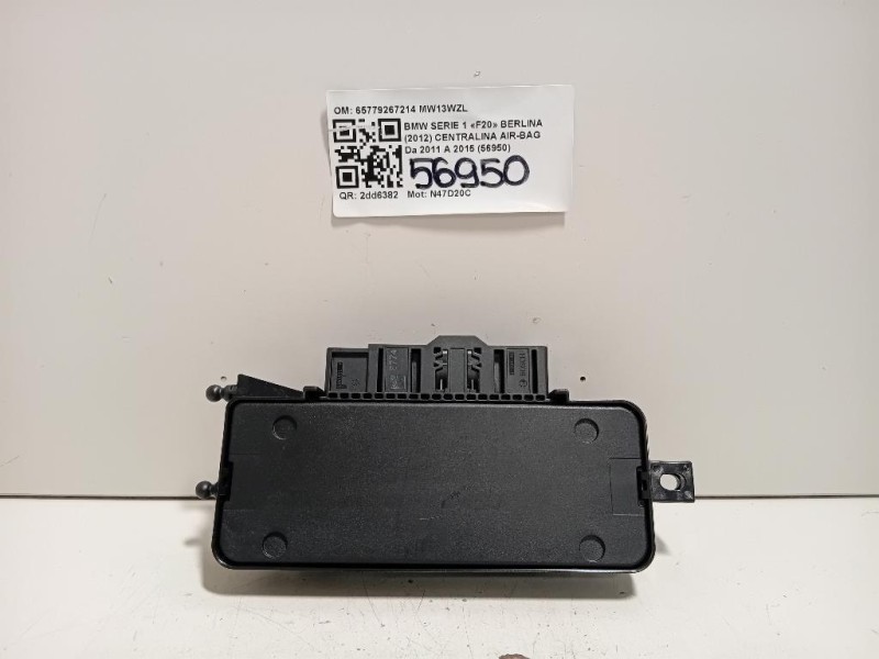 Centralina Air-bag 65779267214 Bmw Serie 1 F20 Berlina 2012