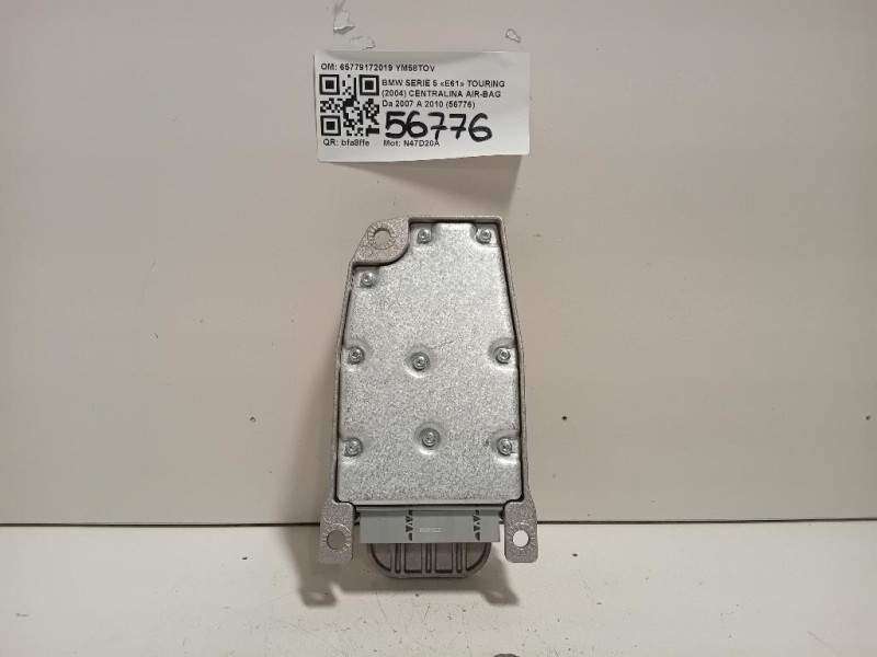 Centralina Air-bag 65779172019 Bmw Serie 5 E61 Touring 2004
