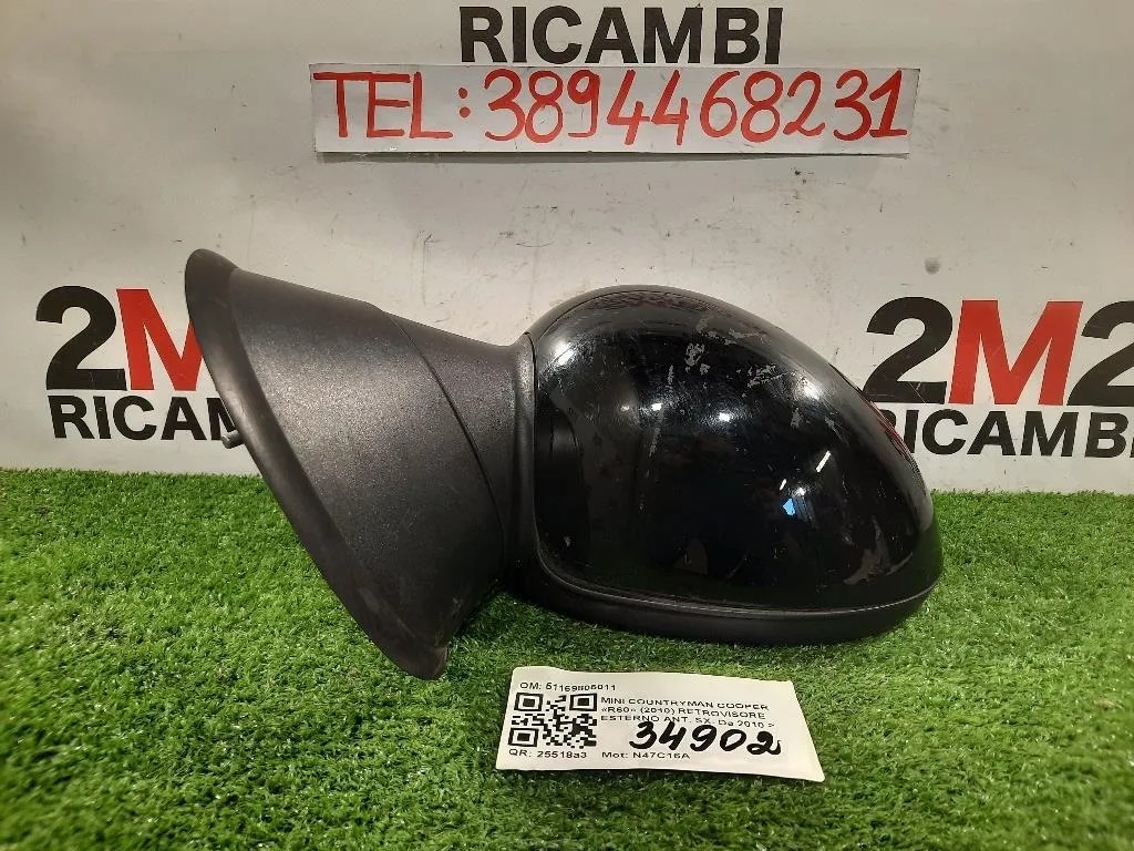Retrovisore Esterno ANT SX 51169805011 Mini Countryman Cooper R60 2010