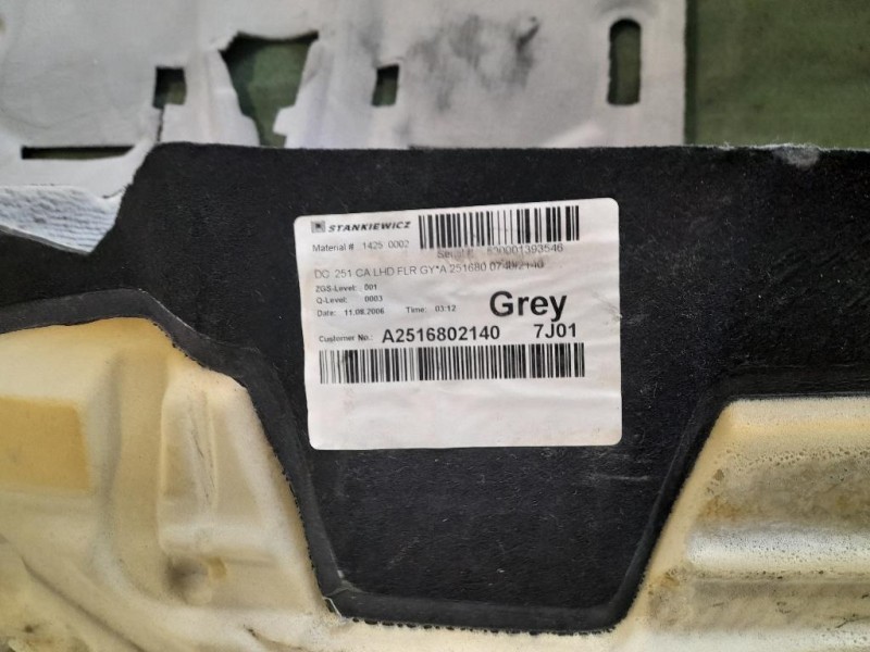 Moquette Pianale Intero Veicolo Mercedes Classe R W251 2006