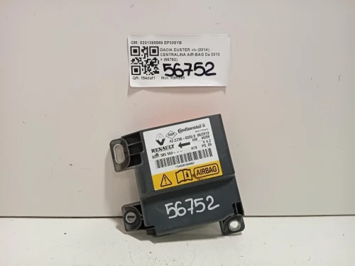 Centralina Air-bag 8201385569 Dacia Duster I 2014