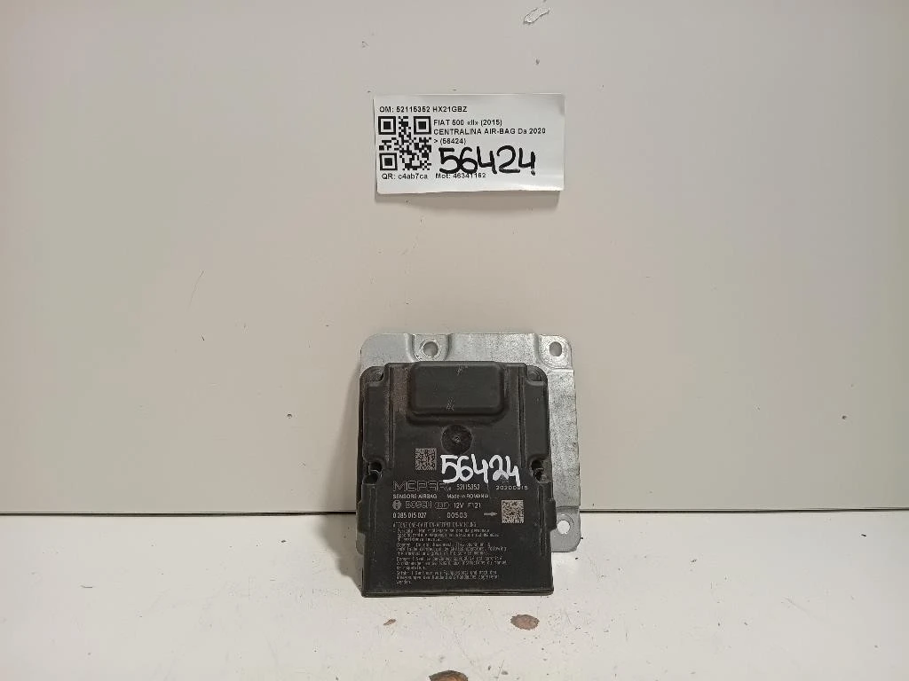 Centralina Air-bag 52115352 Fiat 500 II 2015