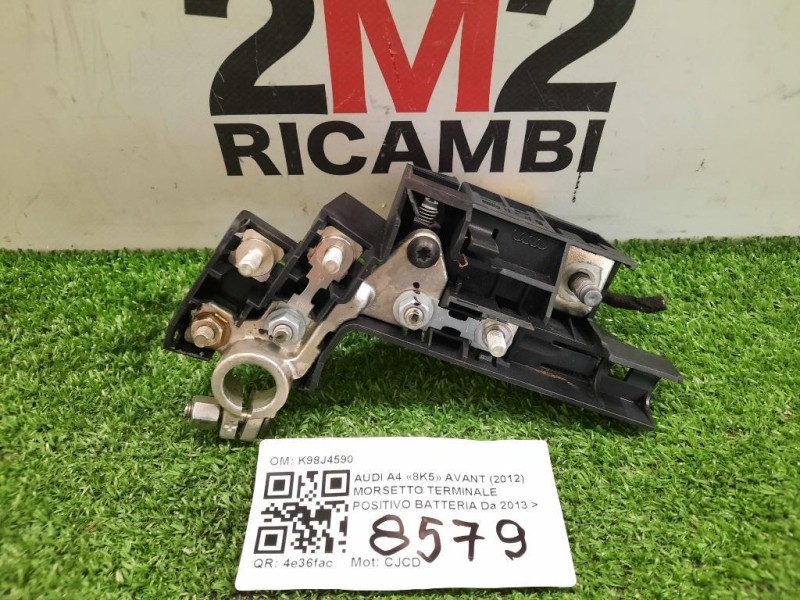 Morsetto Terminale Positivo Batteria K98J4590 Audi A4 8K5 Avant 2012