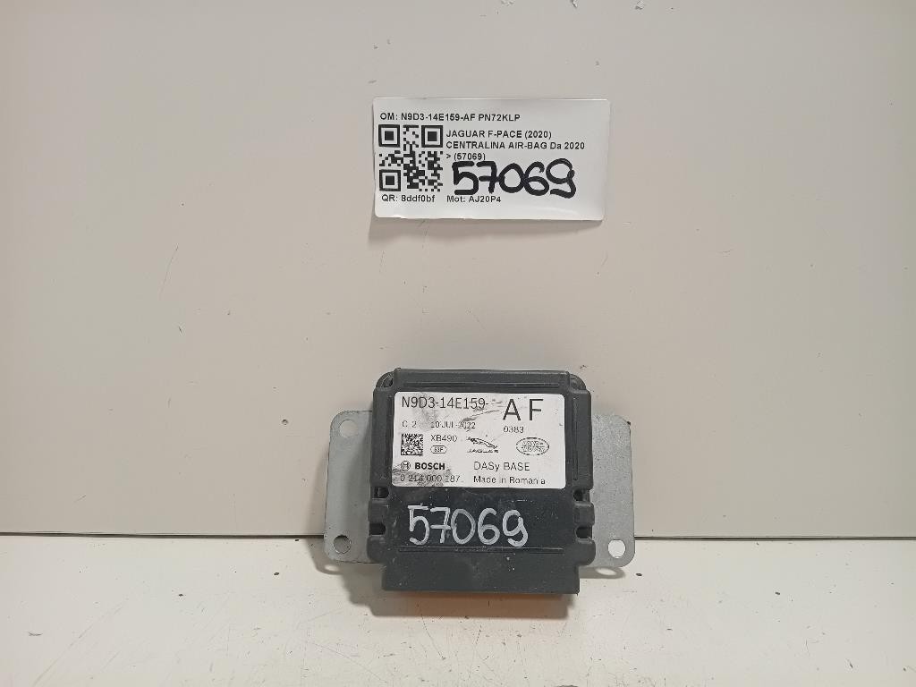 Centralina Air-bag N9D3-14E159-AF Jaguar F-pace 2020