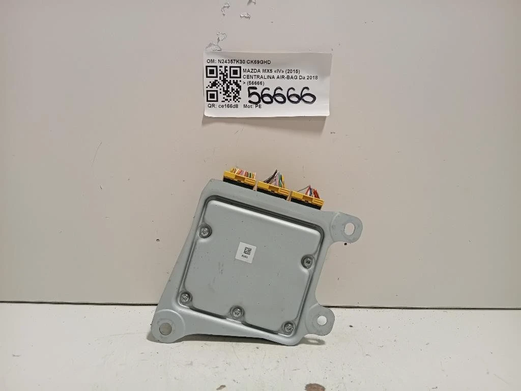 Centralina Air-bag N24357K30 Mazda MX5 IV 2015